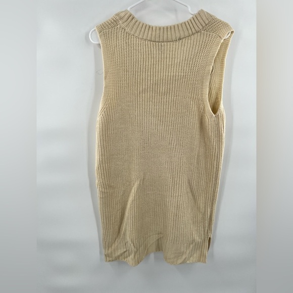 H&M Divided cream sleeveless sweater size XXS - Picture 5 of 8